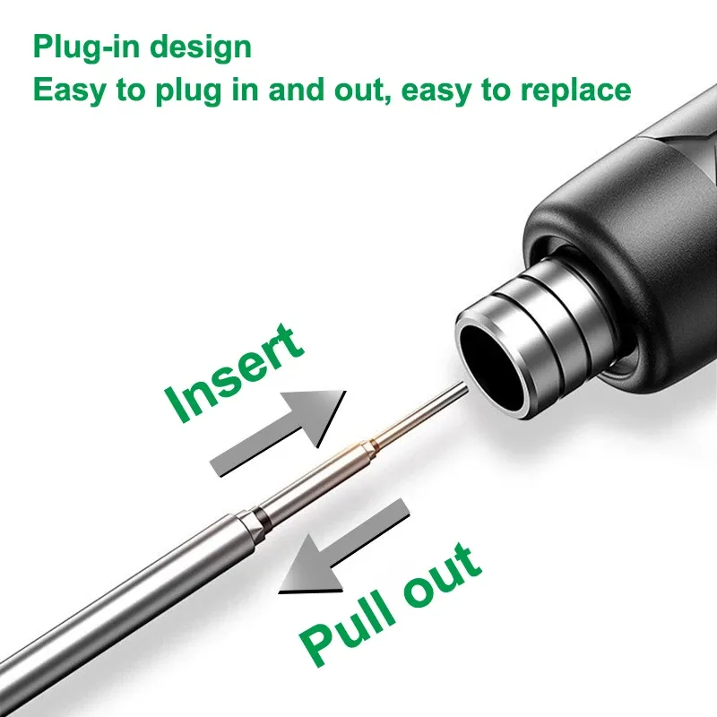 Finition du fer à souder USB