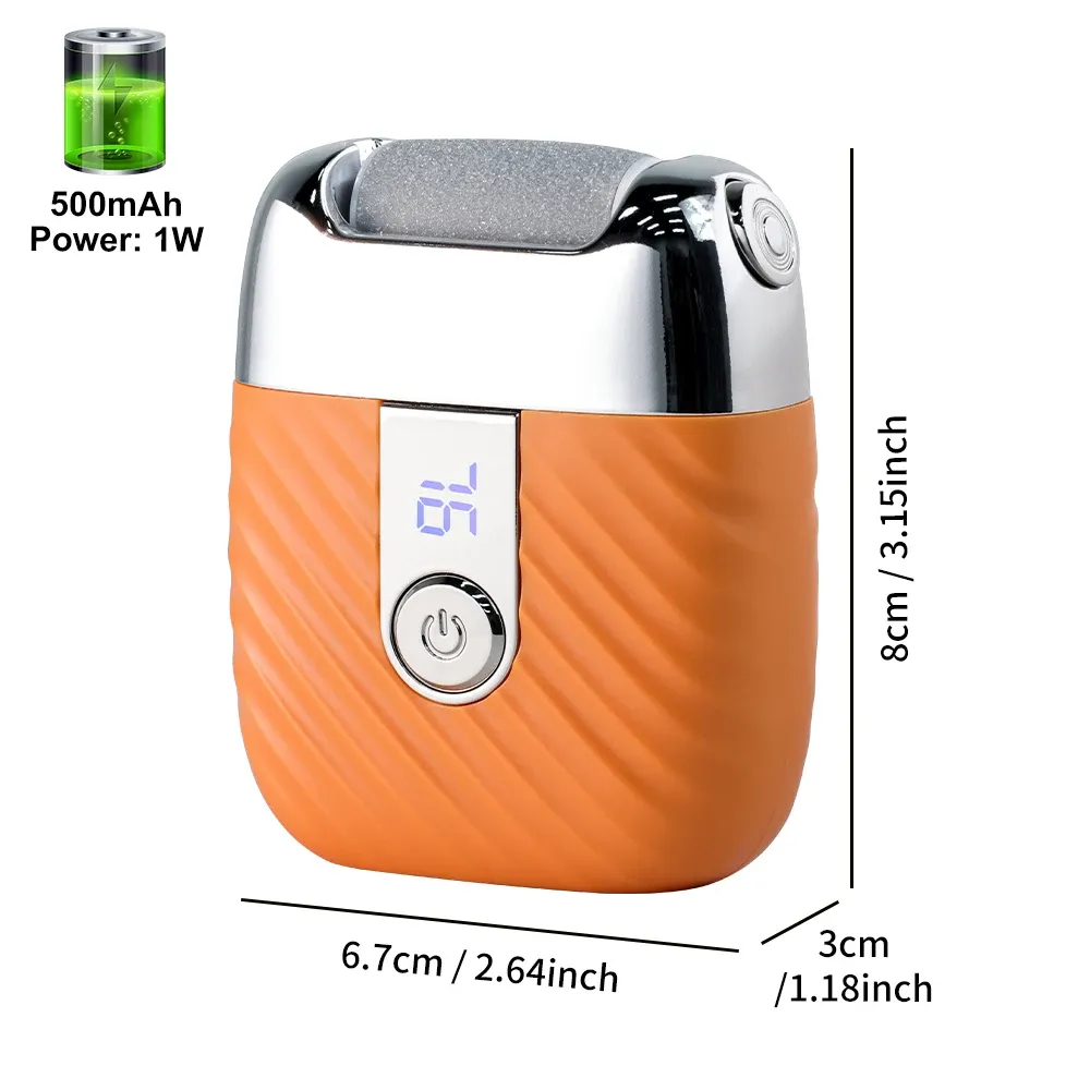 Ponceuse électrique rechargeable pour pieds, élimination des peaux mortes et des callosités 6