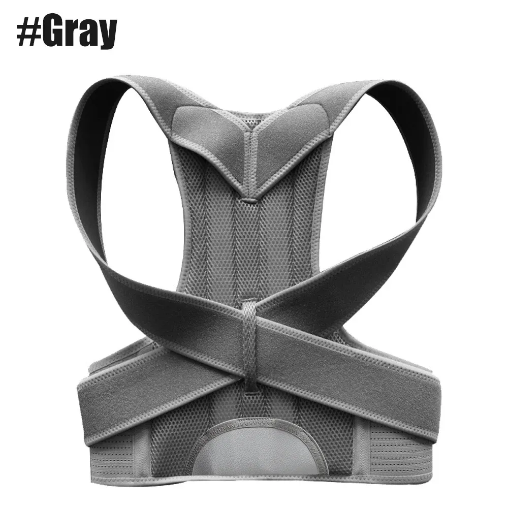 Correcteur de posture réglable pour femmes et hommes, soutien dorsal et correction de la scoliose 8