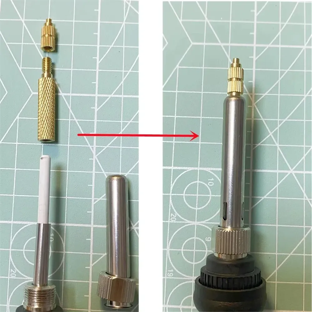 Kit d'inserts filetés en laiton à sertir à chaud, vue 6