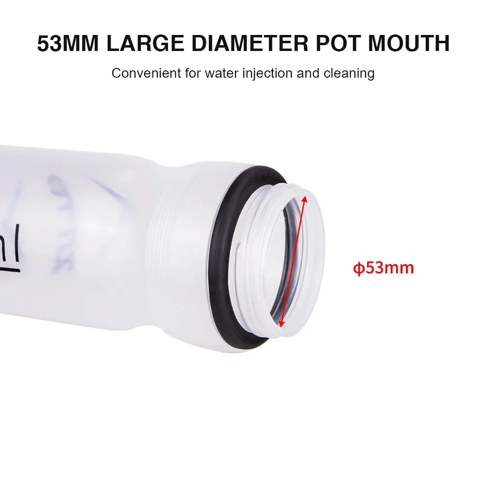Gourde de vélo Portable 750 ml, finitions