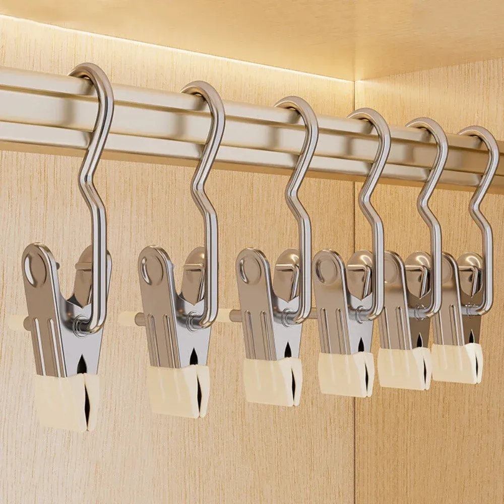 Cintres portables en acier inoxydable, pratique