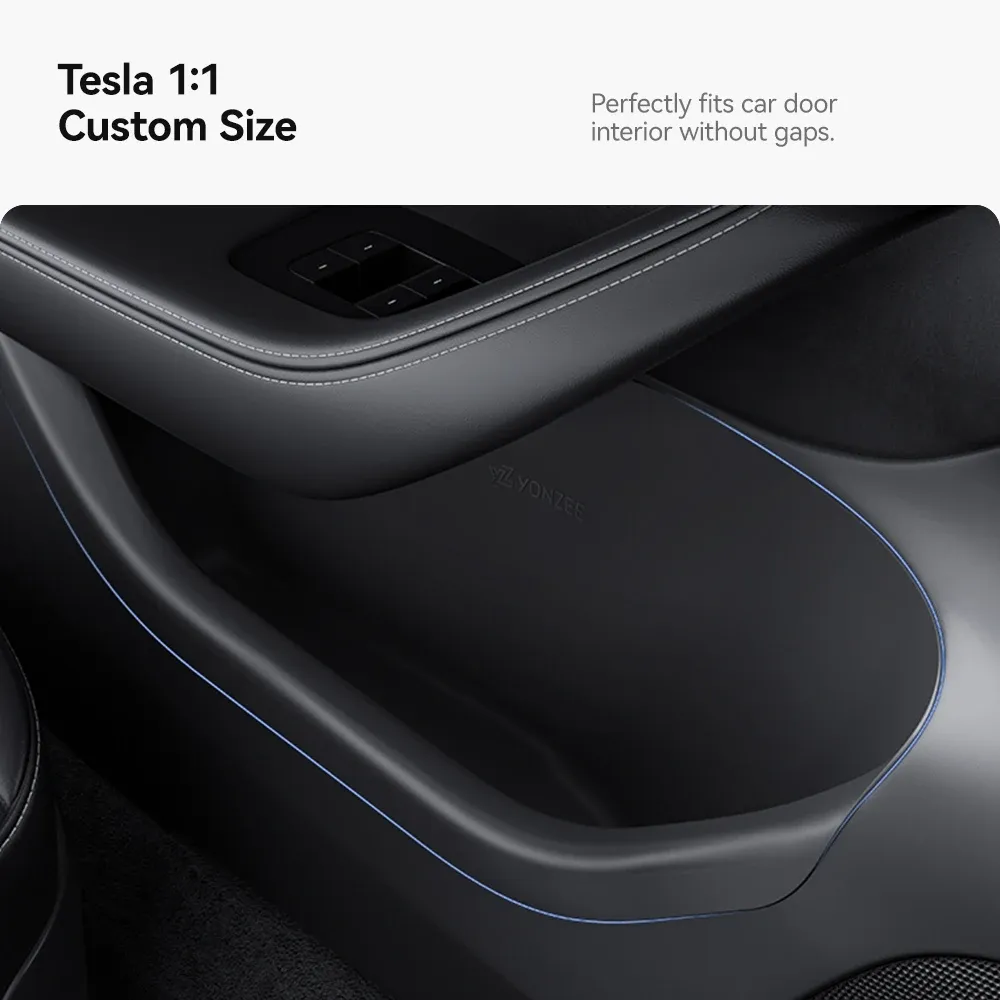 Boîte de rangement latérale pour portière Tesla Model Y et Model 3 Juniper Highland 4