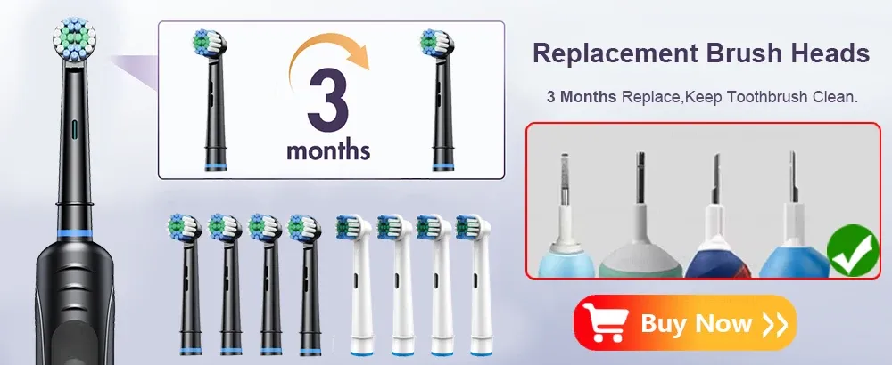 Brosse à dents électrique à ultrasons, vue d'ensemble
