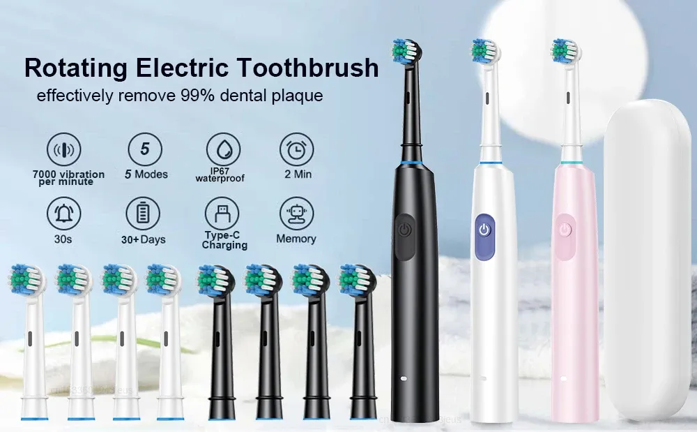Les modes de la brosse à dents électrique