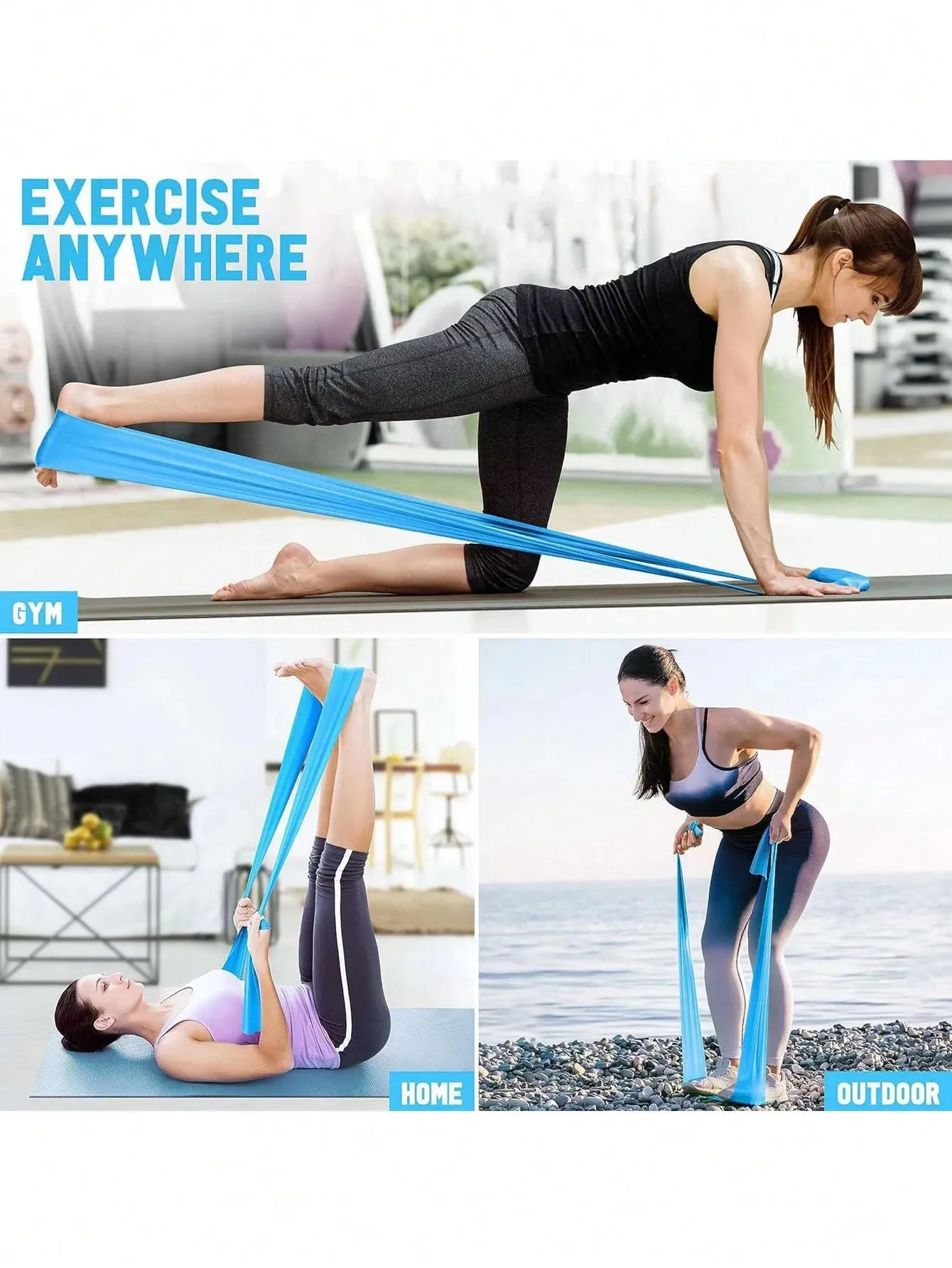 Exercices de renforcement avec bande élastique