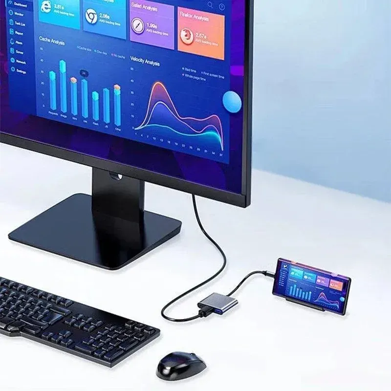 Connectique du hub USB-C