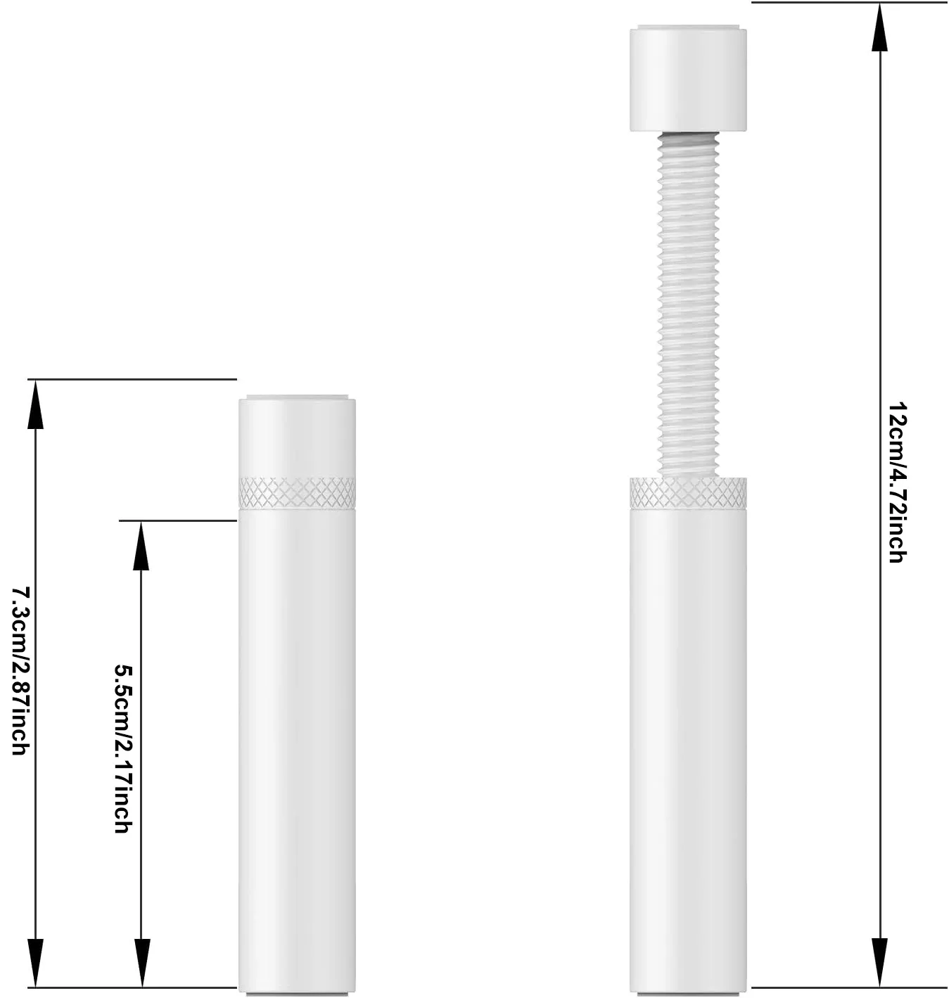 Support de carte graphique GPUHOLD blanc, support anti-affaissement en aluminium, 27-120 mm 11