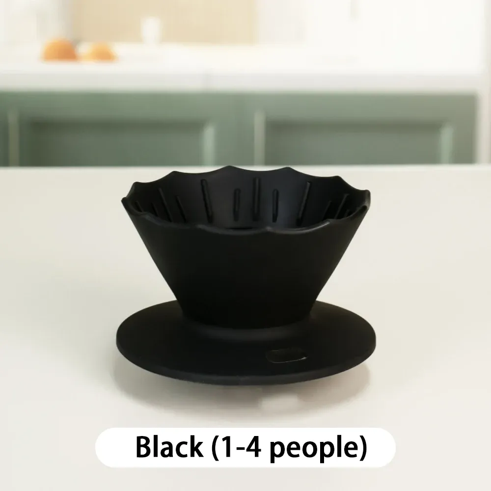 Filtre à café pliable en silicone, réutilisable et portable 8