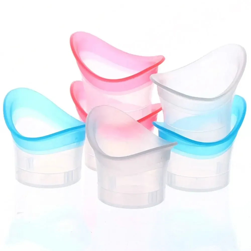 Godet de lavage des yeux en silicone, finition