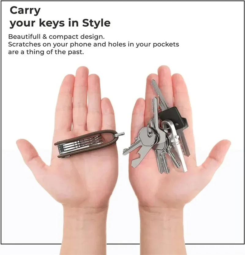 Porte-clés en cuir, lifestyle