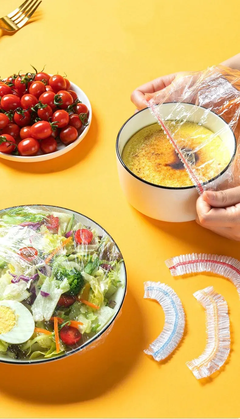 Film alimentaire transparent en situation d'usage