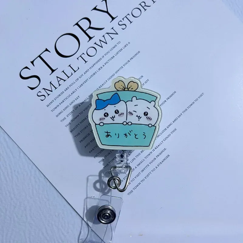 Porte-badge Hachiware et Usagi, esprit cadeau