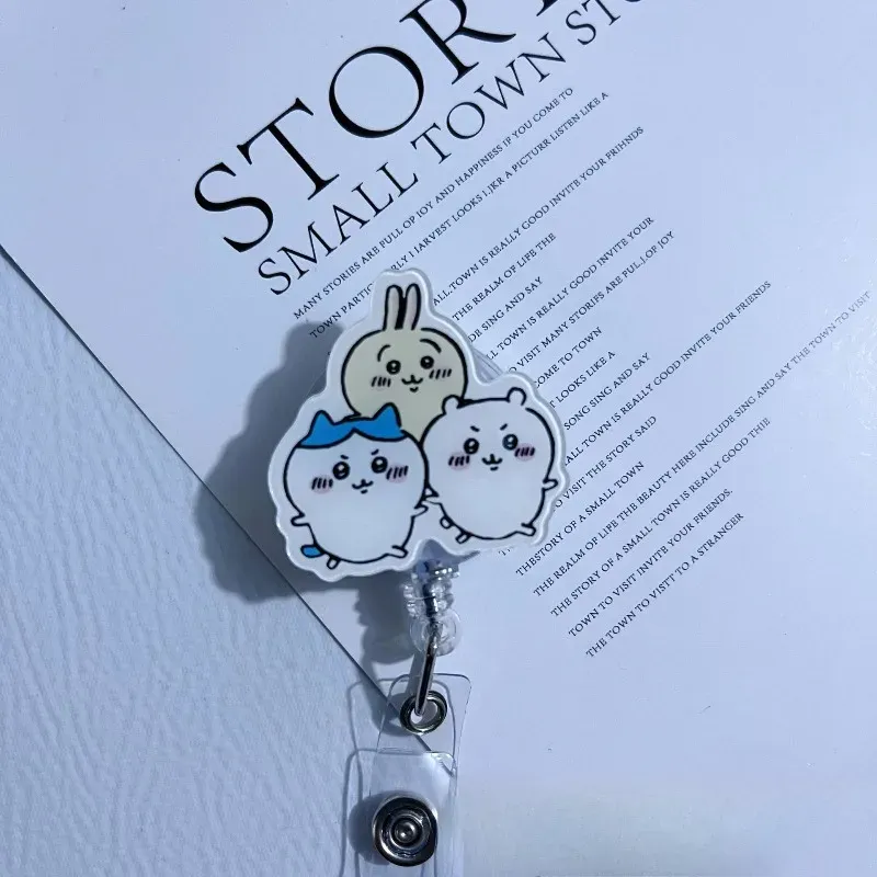Porte-badge Hachiware et Usagi, vue d'ensemble