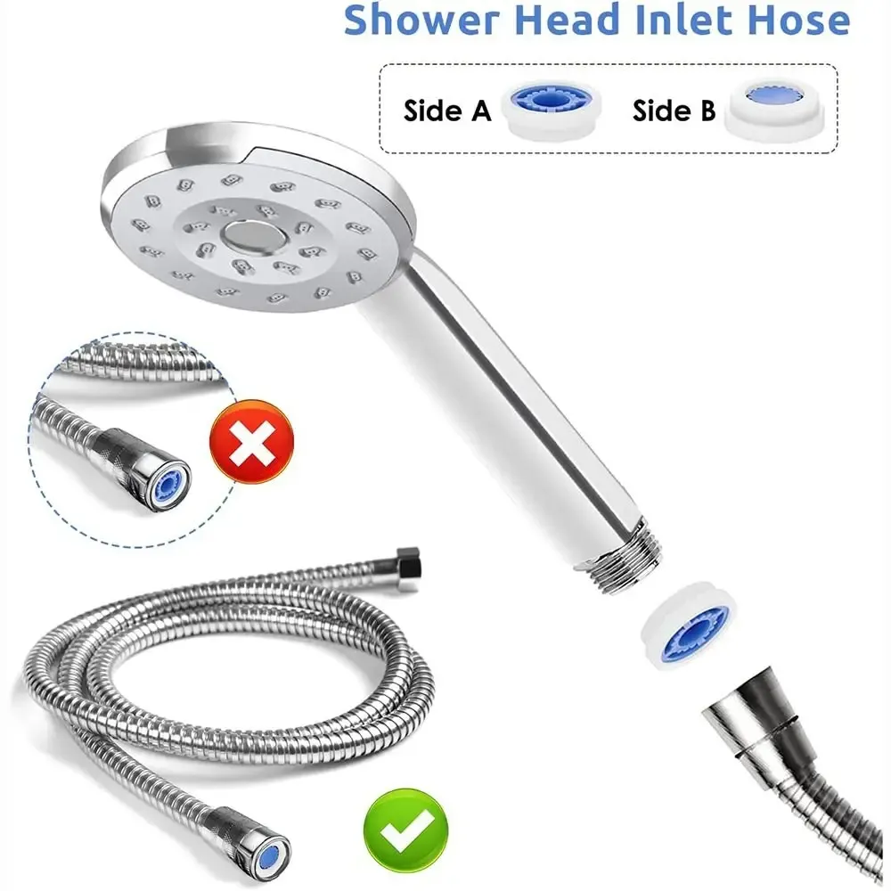 Ensemble de vannes de contrôle de débit pour pommeau de douche avec dispositif d'économie d'eau et limiteur de débit 6