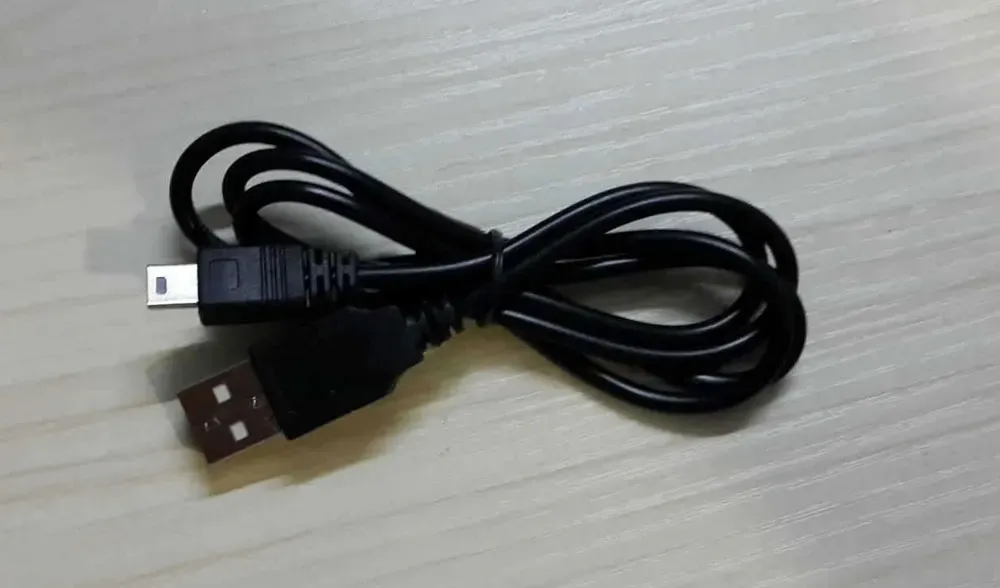 Câble USB 2.0 mâle A vers mini USB B 5 broches (5P), 0,8 m, pour lecteurs MP3/MP4, caméras, téléphones portables, disques durs et ordinateurs 2