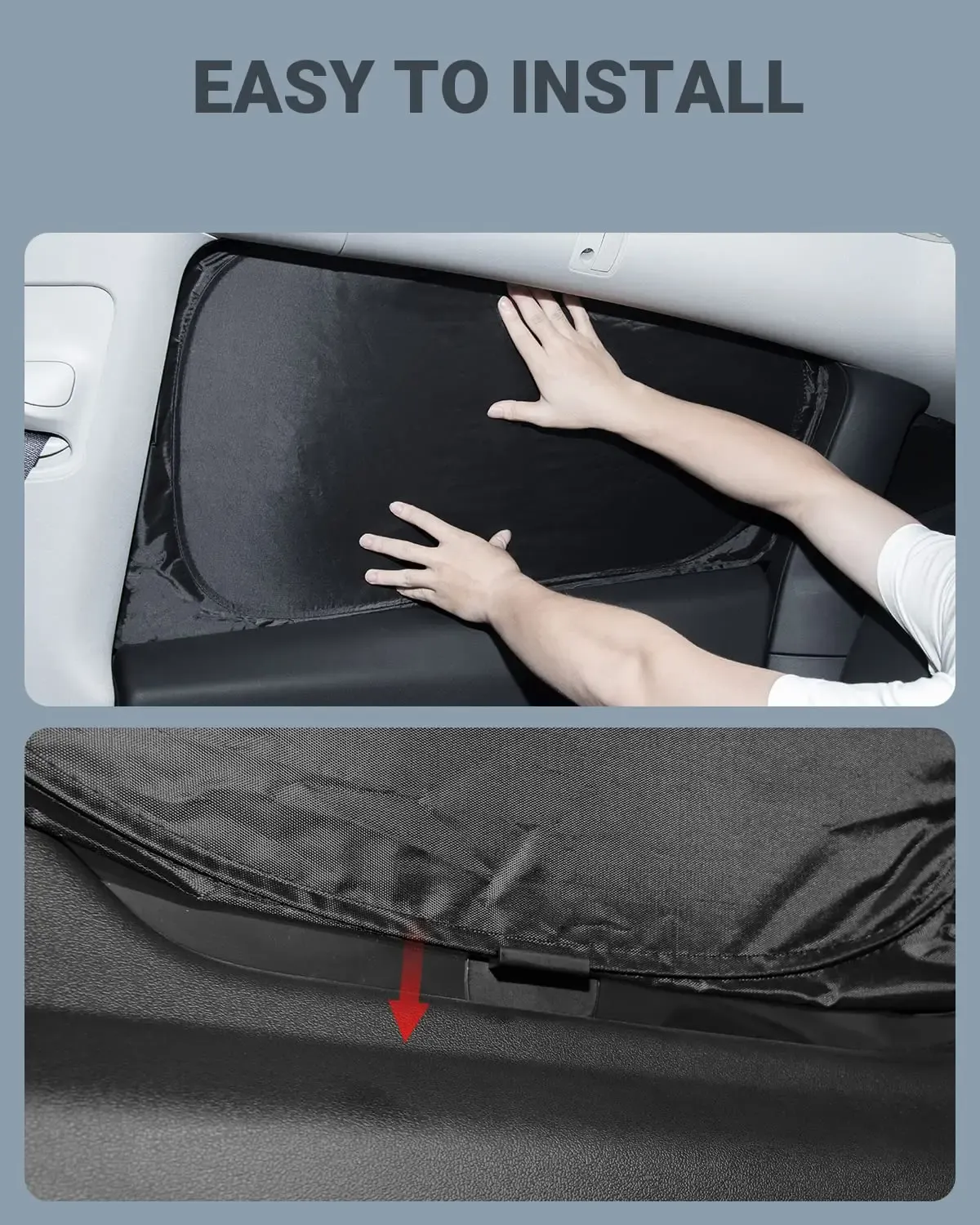 Pare-soleil pour Tesla Model Y, protection de l'habitacle