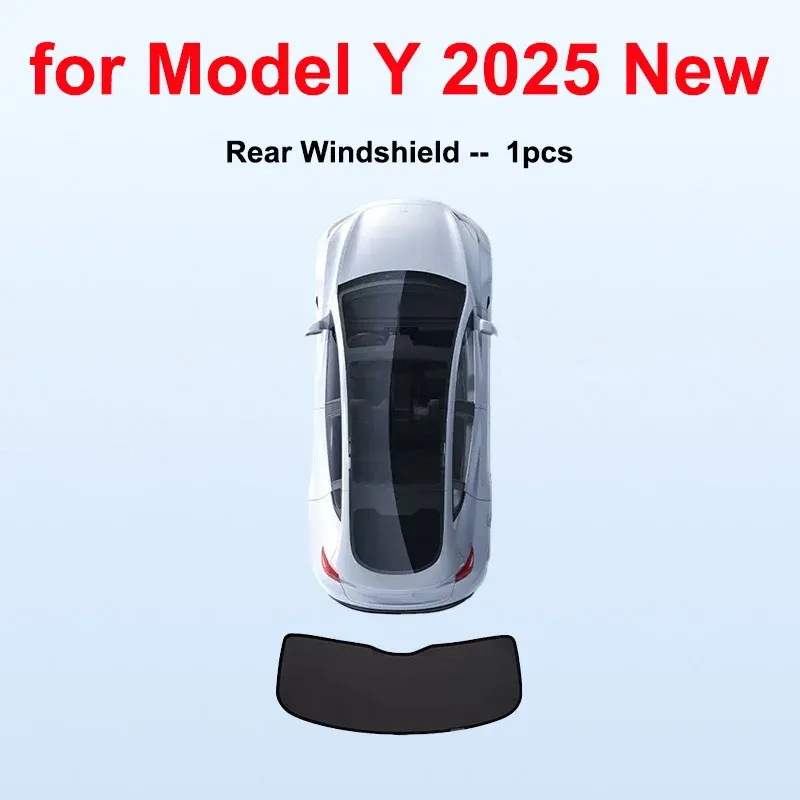 Pare-soleil avant, arrière et latéral pour Tesla Model Y Juniper 2025-2026 12