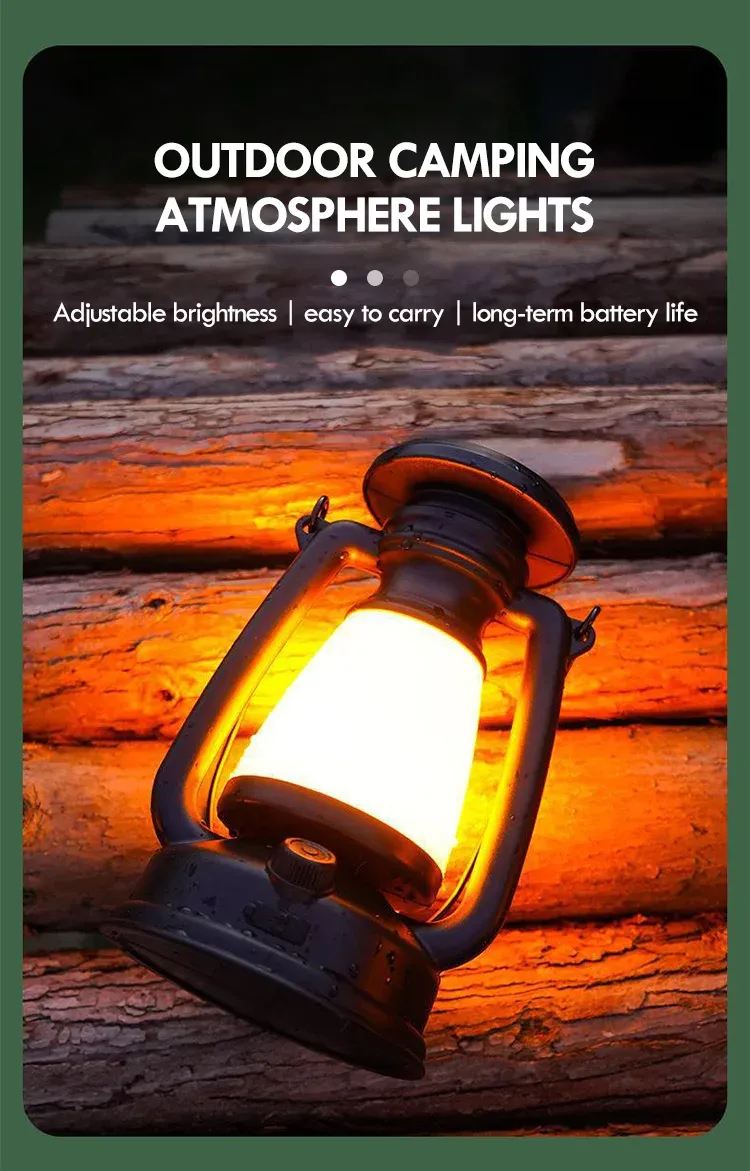Lampe cheval rétro LED en ambiance élégante