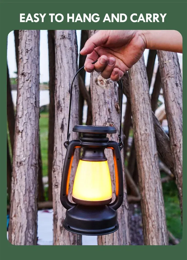 Lampe cheval rétro en détail
