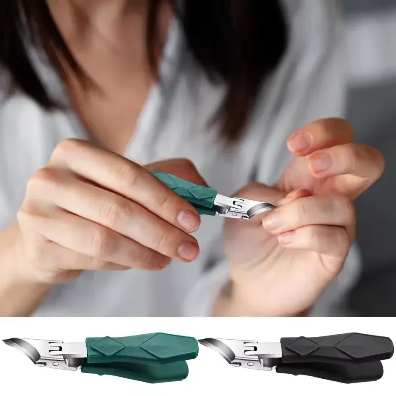 Coupe-ongles pour ongles incarnés ou épais, coupe-ongles professionnel pour podologue avec lame en acier inoxydable ultra-résistante 4