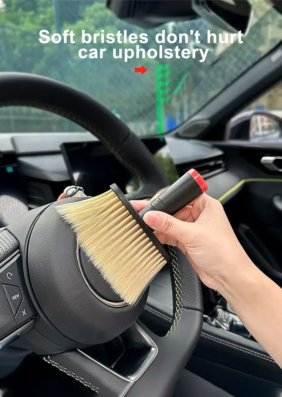Brosse de nettoyage en situation