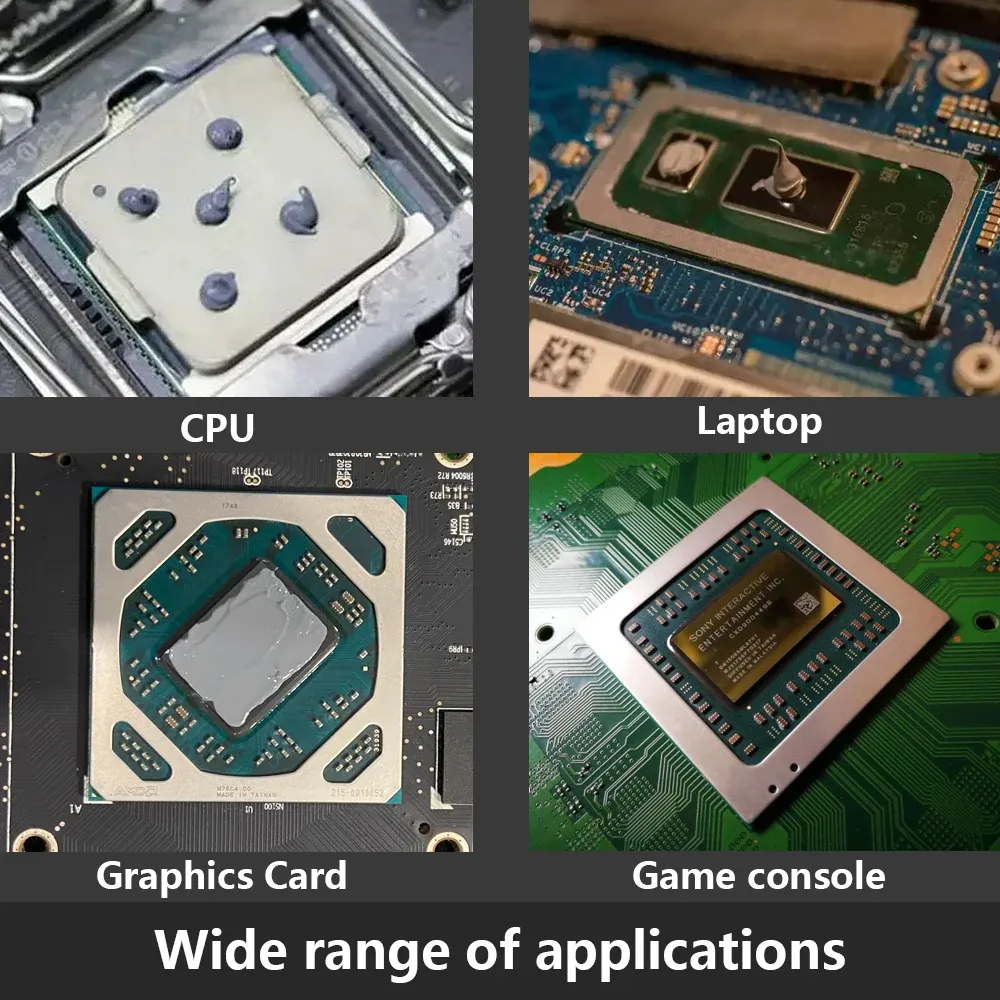 Pâte thermique M4 4 g, conductivité 11,8 W/m·K, pour processeur CPU et GPU, imprimante et dissipateur thermique 4