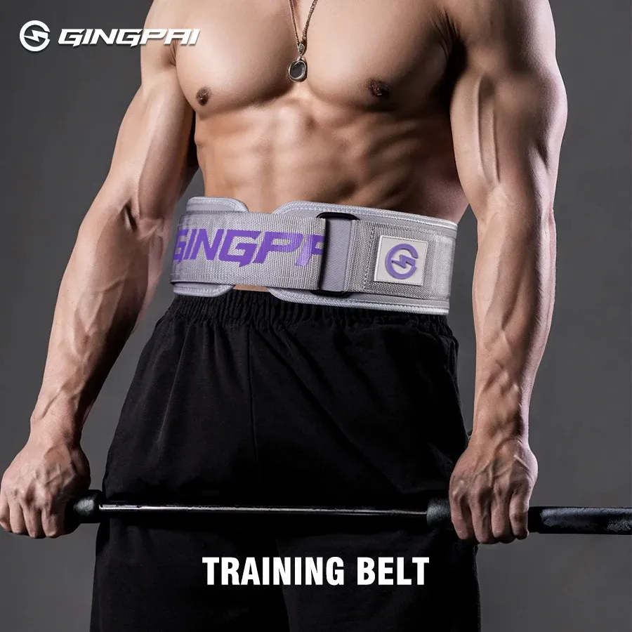 Ceinture de musculation réglable pour le soutien lombaire, idéale pour squats et soulevés de terre, noir, rose, gris 2