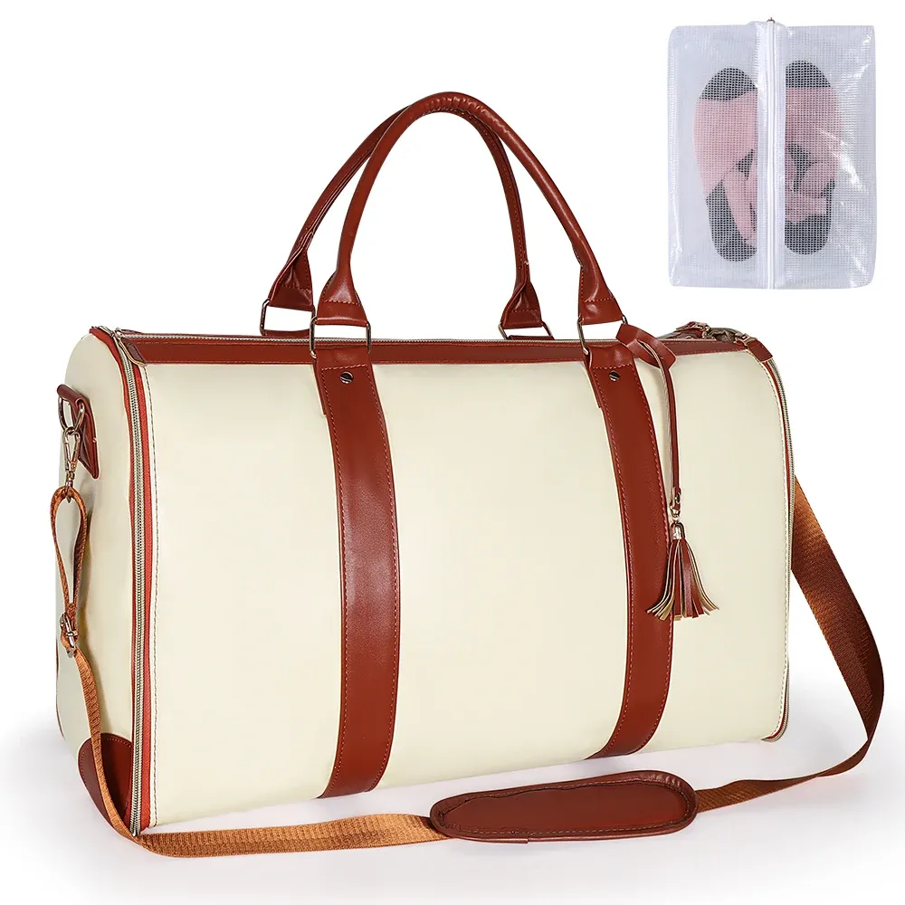 Sac de voyage pliable grande capacité pour femme, organisateur multifonction - Image 1
