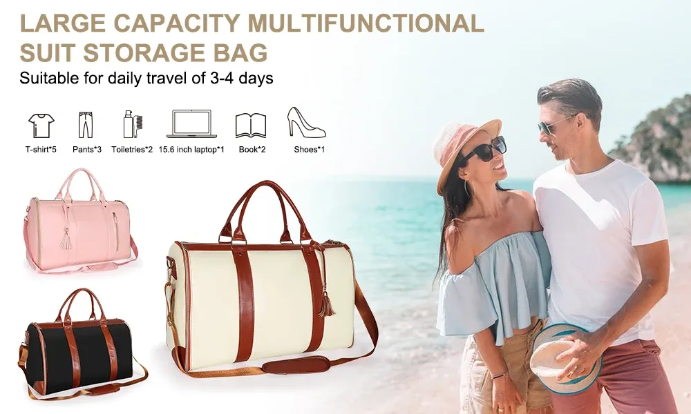 Sac de voyage pliable vue d'ensemble