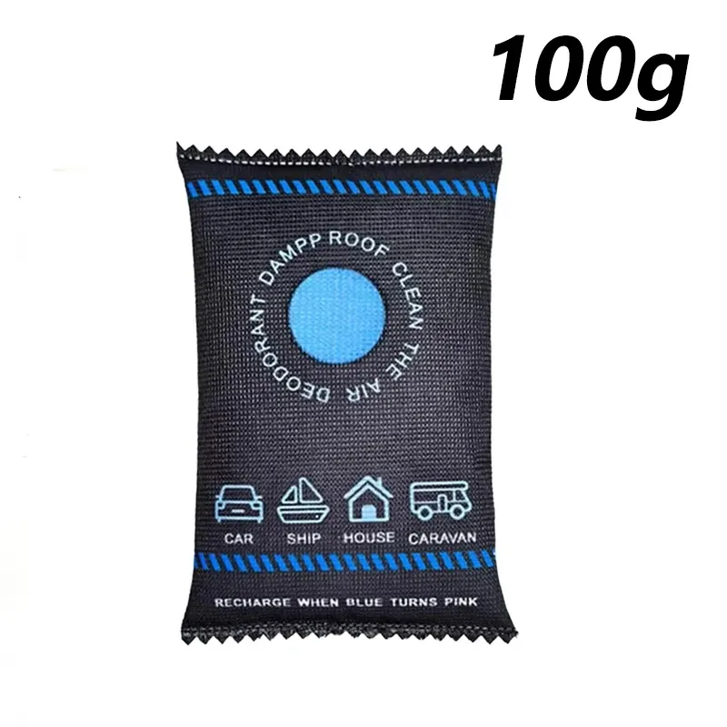 Déshumidificateur de voiture réutilisable et écologique, absorbeur d'humidité avec indicateur visuel 8