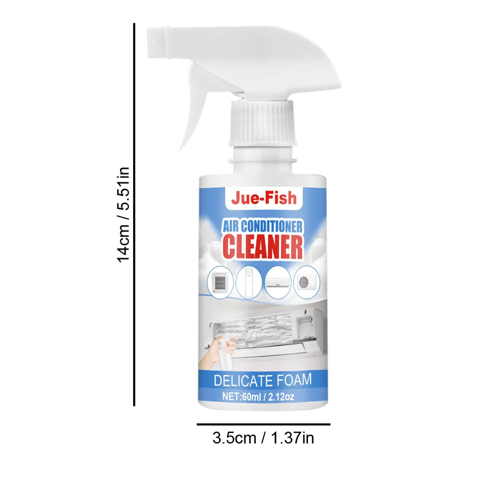 Spray nettoyant pour climatiseur, vue détaillée 2
