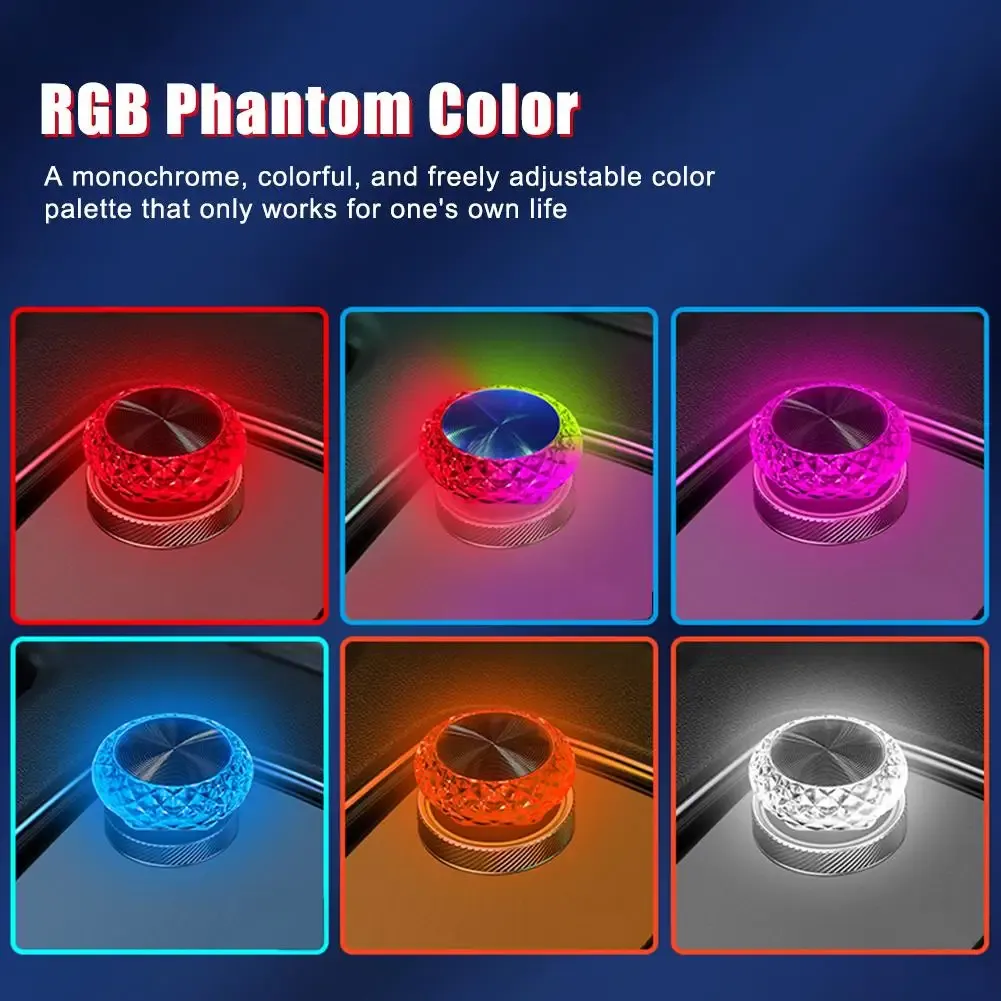 Lumières d'ambiance LED USB pour voiture, mini lampes portables, éclairages décoratifs d'intérieur pour véhicule et ordinateur, éclairage d'ambiance 6