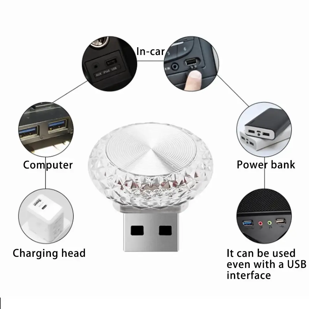 Lumière d'ambiance LED USB