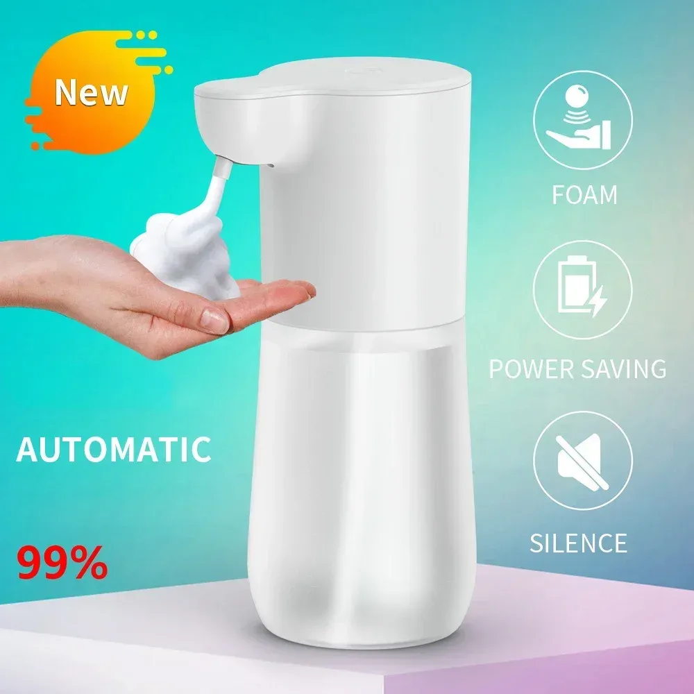 Distributeur automatique de savon mousse sans contact à capteur infrarouge, rechargeable USB-C, Regina 7