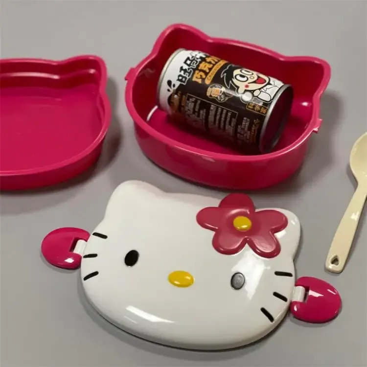 Boîte à lunch Hello Kitty, mise en situation