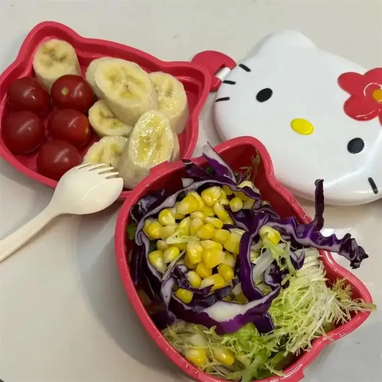 Boîte à lunch Hello Kitty, détail des finitions