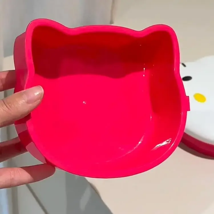 Boîte à lunch Hello Kitty, vue sous un autre angle