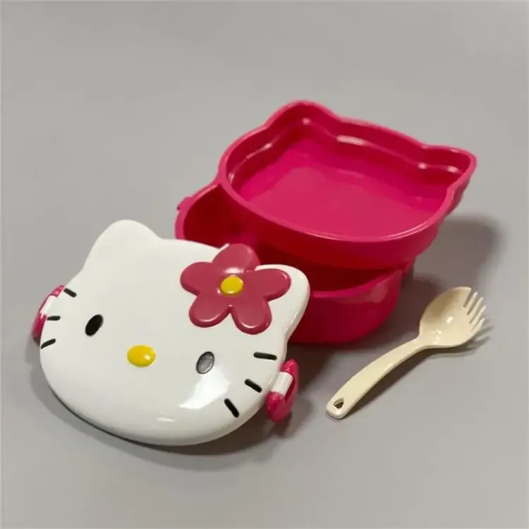 Boîte à lunch Hello Kitty, détail des couverts