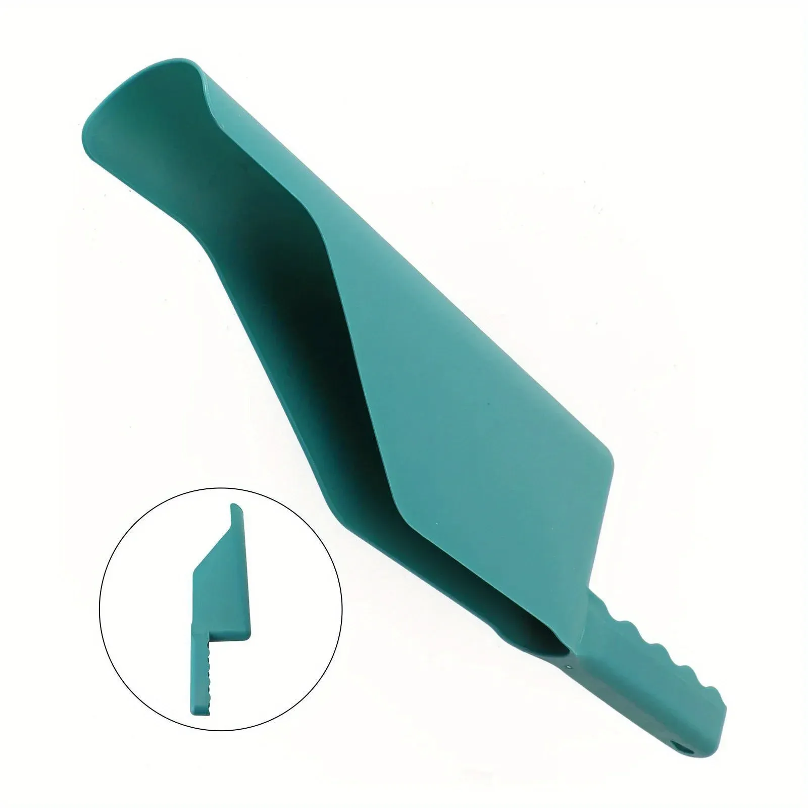 Cuillère de nettoyage de gouttière, outil de toit à ajustement flexible, retrait multi-usage des débris et de la saleté, pour avant-toit et feuilles de jardin 4