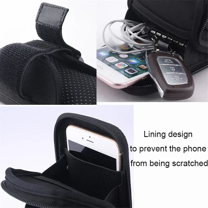 Brassard de course étanche et antichoc Shoous pour téléphone, compatible Samsung, Xiaomi, Huawei et iPhone 13, 14 Pro Max 4