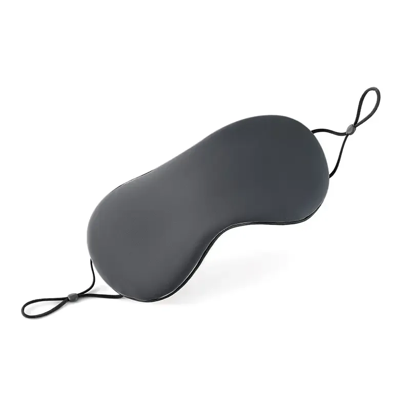 Masque de sommeil coréen en soie glacée, réglable, effet chaud et froid, pour le voyage 6