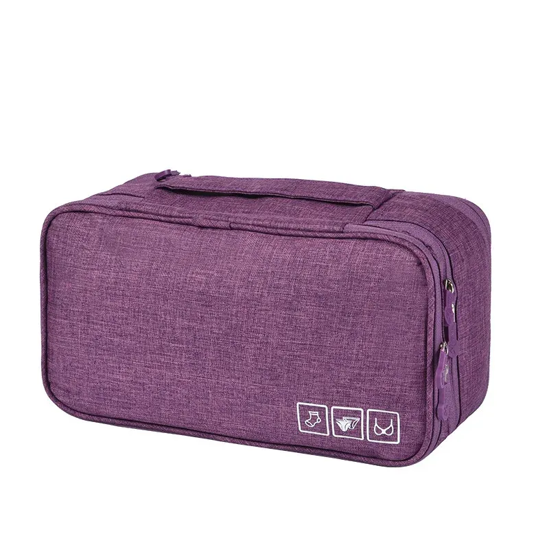 Organisateur de voyage léger à fermeture éclair pour sous-vêtements et chaussettes 7