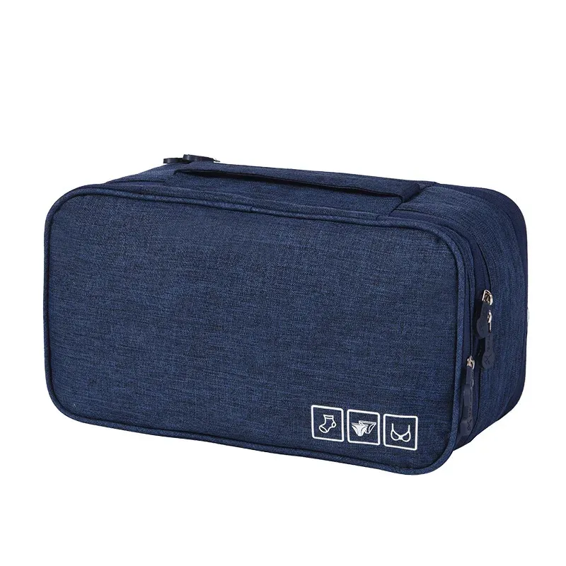 Organisateur de voyage léger à fermeture éclair pour sous-vêtements et chaussettes 9