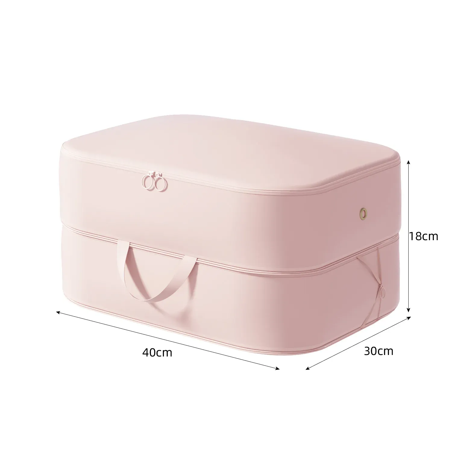 Sac de compression grand format pour couettes et vêtements, organisateur de placard ultra-compact à compression automatique 16