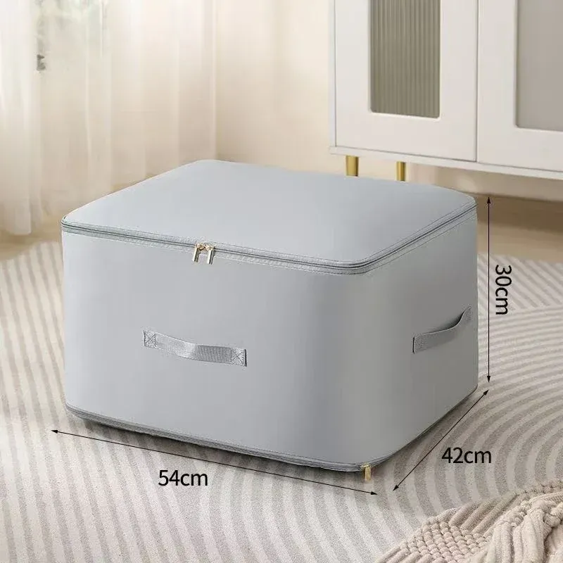 Sac de compression grand format pour couettes et vêtements, organisateur de placard ultra-compact à compression automatique 18