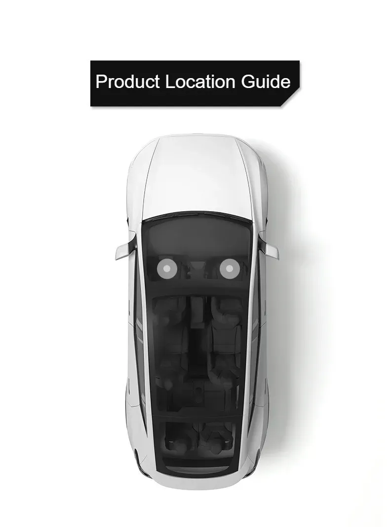 Rangement pratique habitacle Tesla