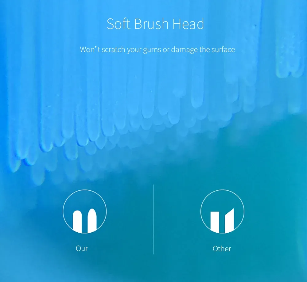 Finition des têtes de brosse SOOCAS