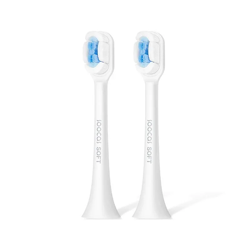 SOOCAS – Têtes de brosse à dents électrique sonique d'origine, têtes de rechange pour brosse à dents SOOCAS X1, X3, X3U, X5 7