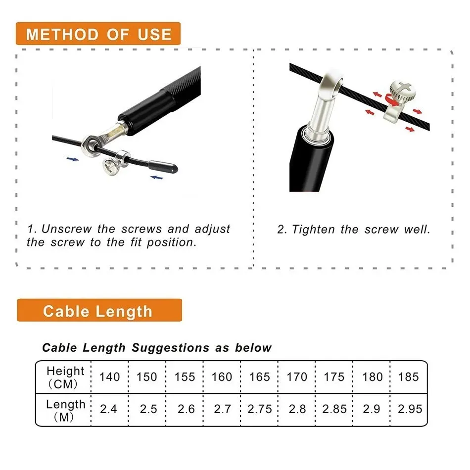 Corde à sauter de vitesse professionnelle WorthWhile avec roulement, pour CrossFit, fitness, MMA et boxe 6